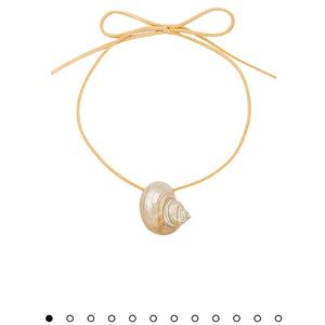 BRAND NEW Casa Clara White Jules Cord Necklace